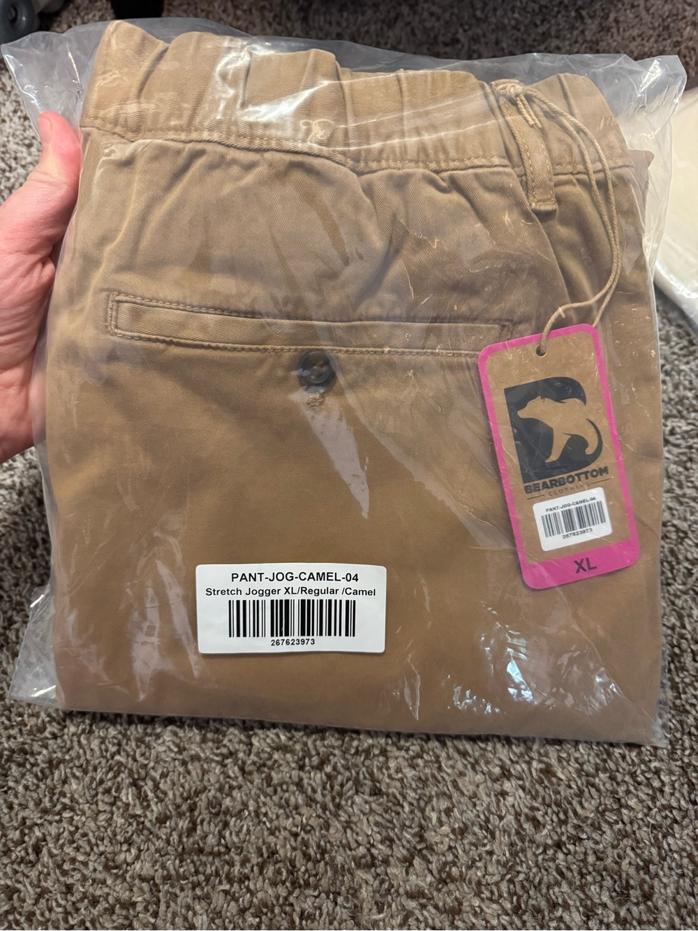 Bearbottom Camel Stretch Jogger Pants - Men